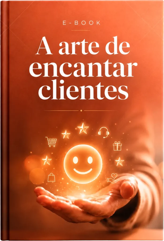 Mockup - Ebook A arte de encantar clientes